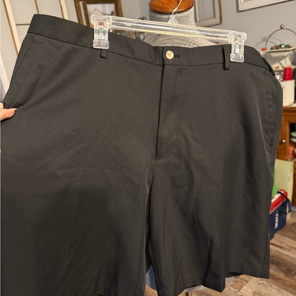 Peter Millar Black Athletic Shorts